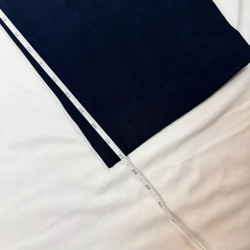 Dani Max Dress Pants Navy Blue Women’s 14 Corporate Office Siren Workwear Plus - Picture 15 of 16